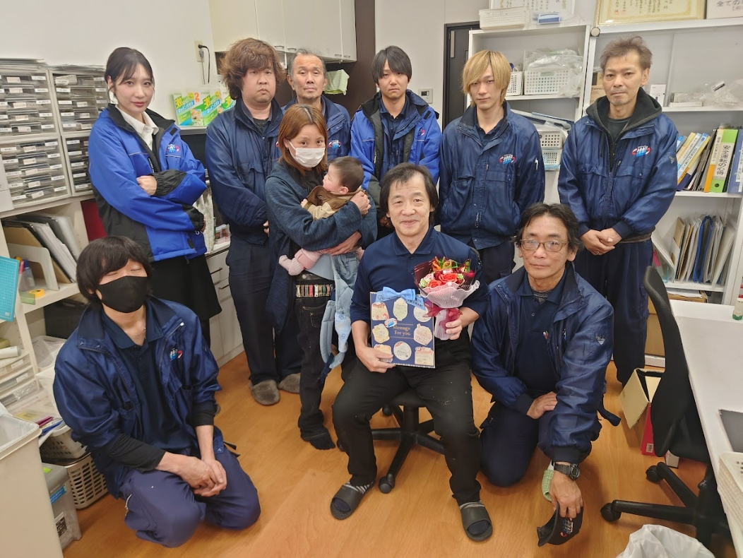 永年の勤務ありがとうございました！